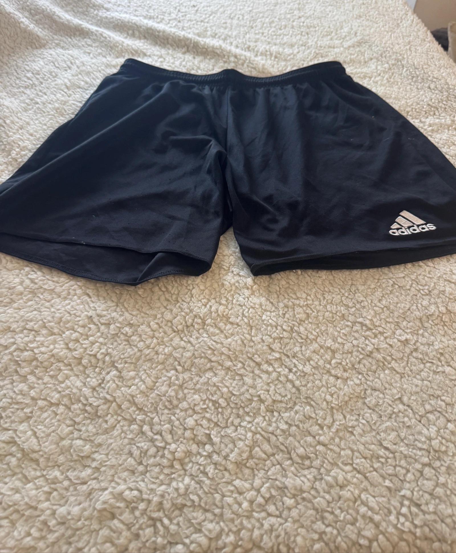 Shorts de sport Adidas pour course, gym, football, training, streetwear, Y2K, rétro, vintage, noir, blanc, Originals – photo 2